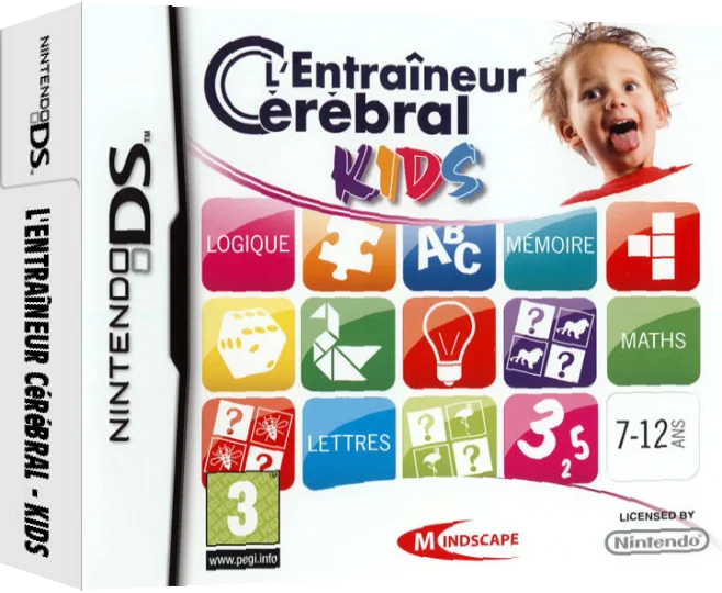 Entraineur Cerebral, L' - Kids — box-3D (FR)
