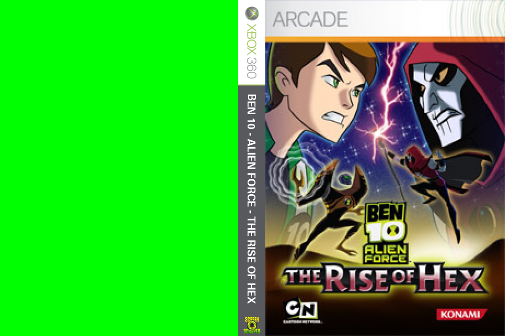 Ben 10 - Alien Force - The Rise Of Hex — box-texture (WOR)