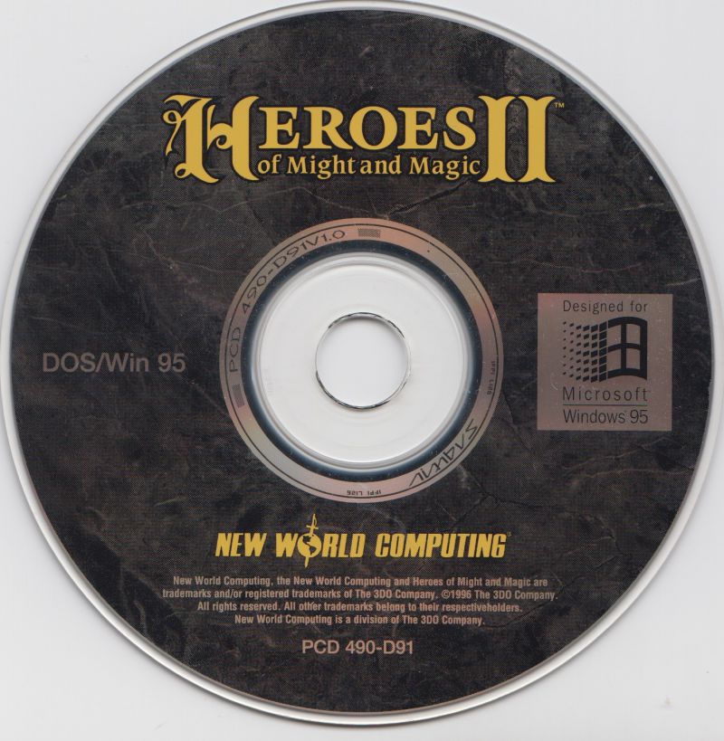 Heroes of Might and Magic II: The Succession Wars — support-2D (US)