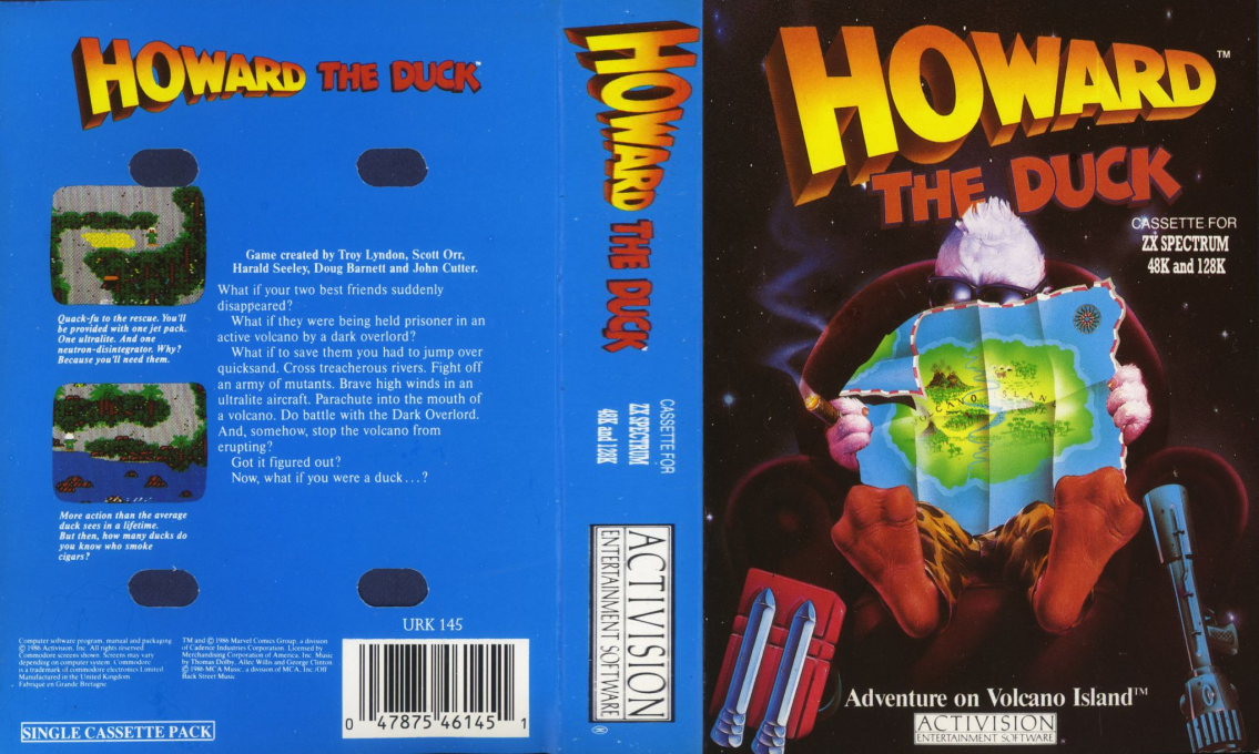 Howard The Duck — box-texture (EU)