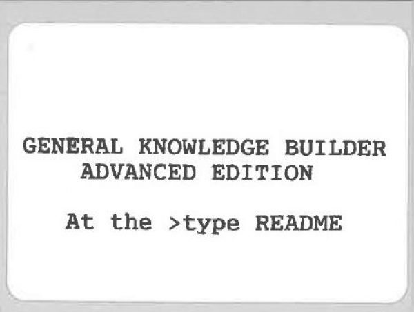Education Series - General Knowledge Builder — support-texture (WOR)