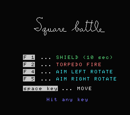 Square Battle — sstitle (WOR)