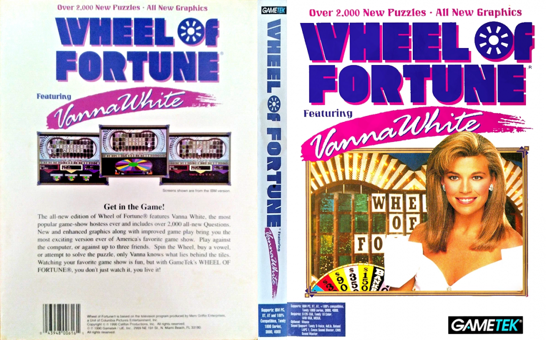 Wheel of Fortune Featuring Vanna White — box-texture (US)
