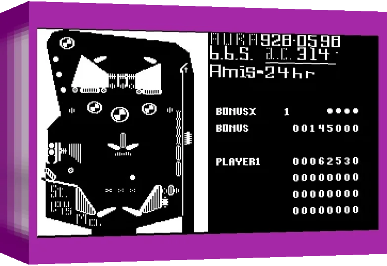 Aura Bbs Pinball — box-3D (WOR)
