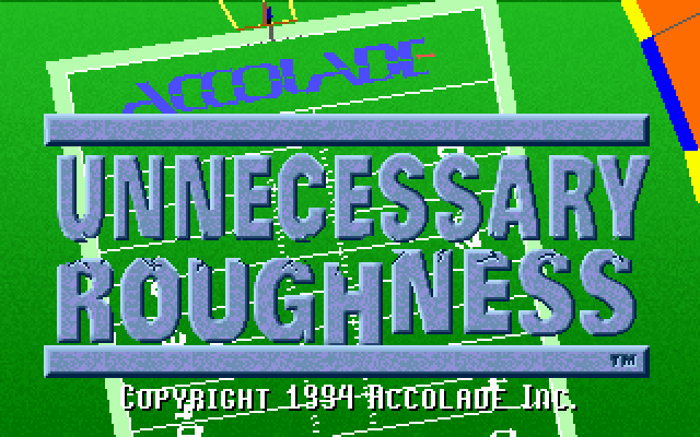 Unnecessary Roughness '95 — sstitle (US)