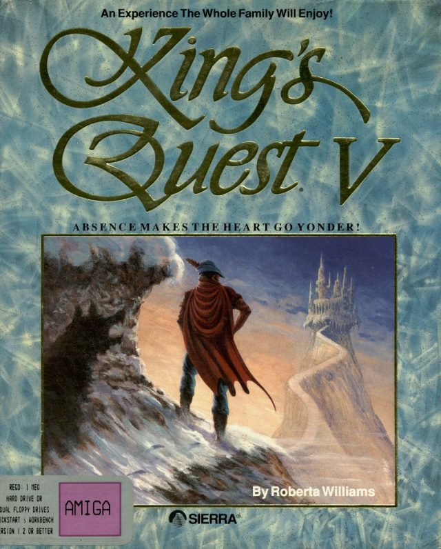 King's Quest V - Absence Makes the Heart Go Yonder box art