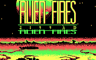 Alien Fires 2199 AD — sstitle (US)