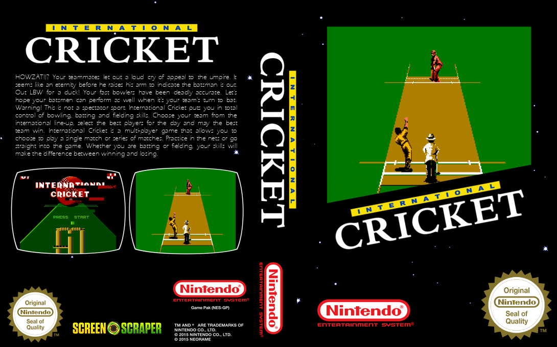 International Cricket — box-texture (SS)