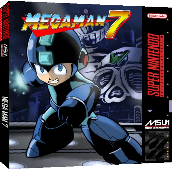 Mega Man 7 — box-3D (WOR)
