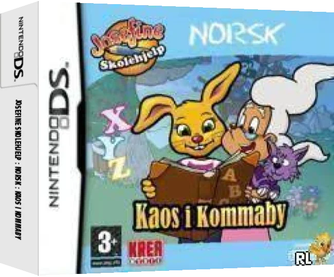 Josefine Skolehjelp - Norsk - Kaos i Kommaby — box-3D (EU)