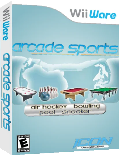 Arcade Sports — box-3D (US)