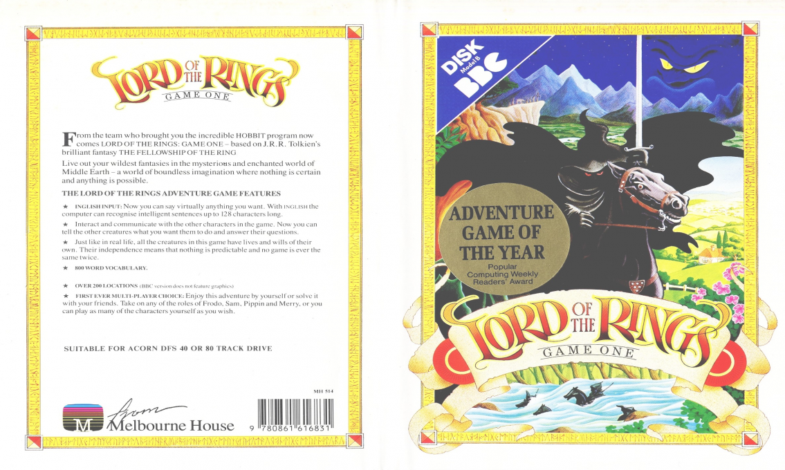 Lord of the Rings - Game One — box-texture (EU)
