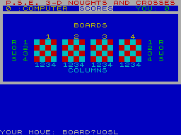 3-D Noughts & Crosses — ss (EU)