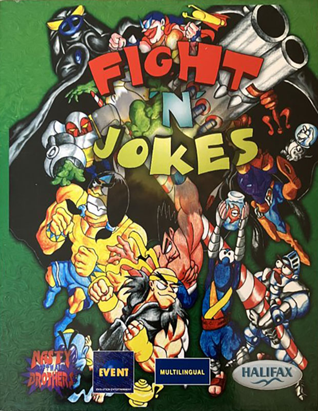 Fight'n'jokes box art