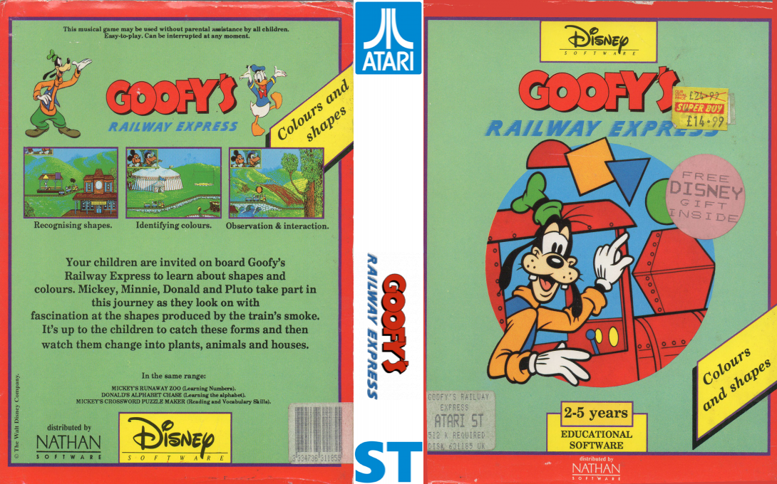 Goofy's Railway Express — box-texture (UK)