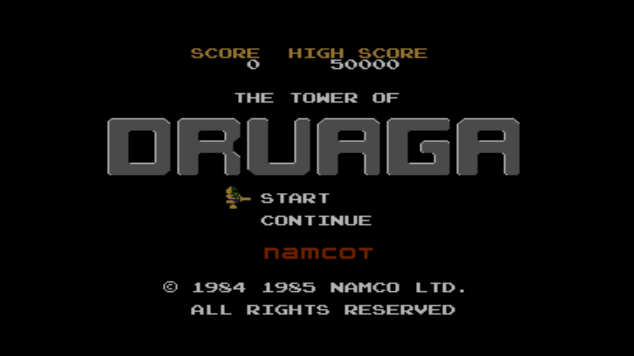 The Tower of Druaga — sstitle (WOR)