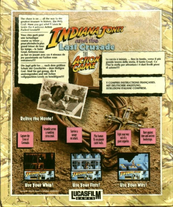 Indiana Jones And The Last Crusade - The Action Game — box-2D-back (EU)