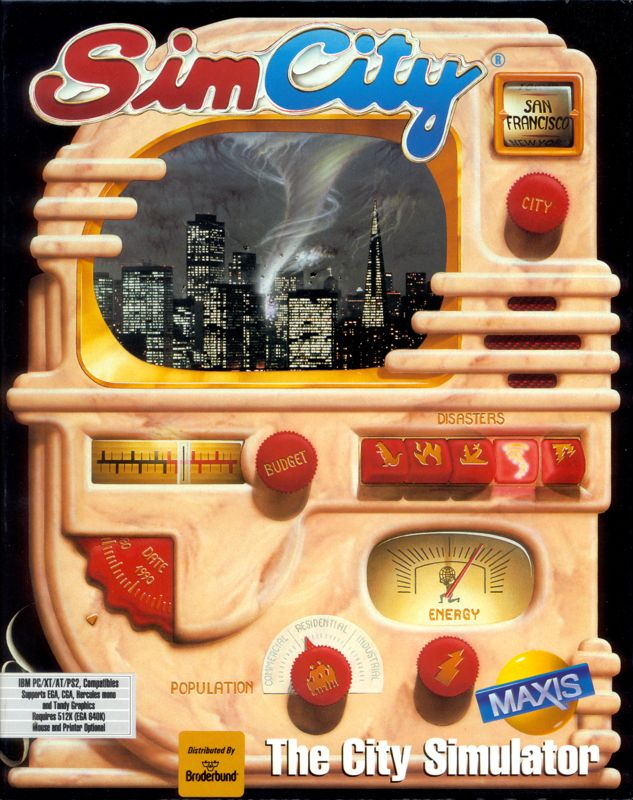 Sim City box art