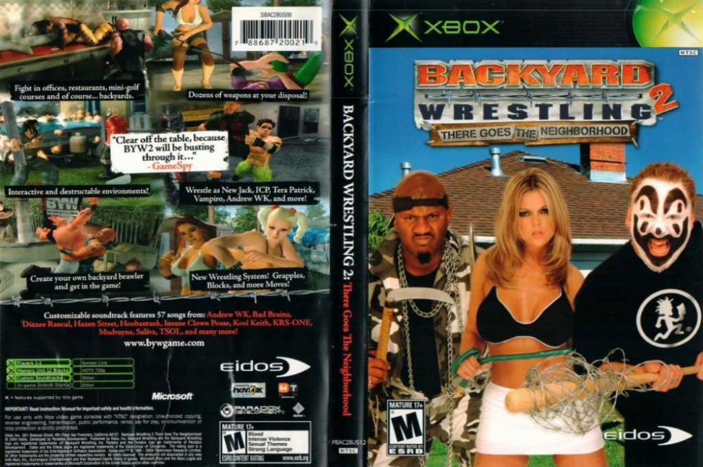 Backyard Wrestling 2 - There Goes the Neighborhood — box-texture (US)