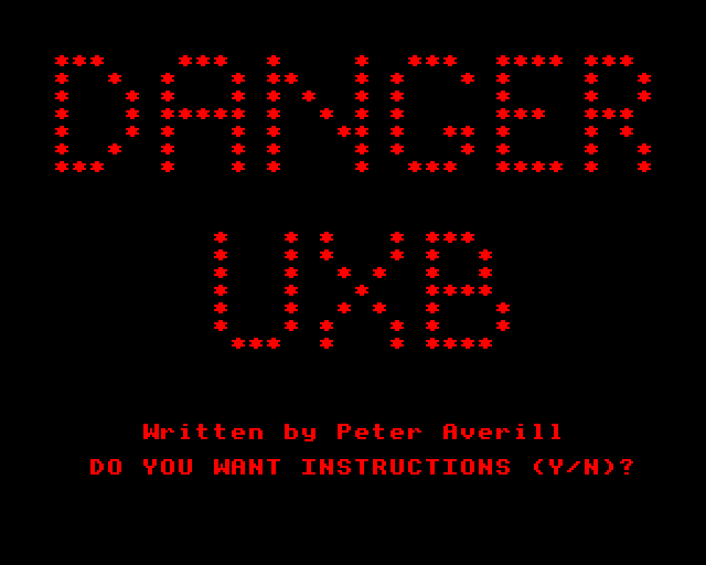 Danger UXB — sstitle (WOR)