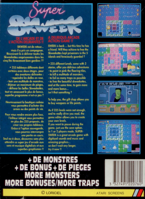 Super Skweek — box-2D-back (EU)