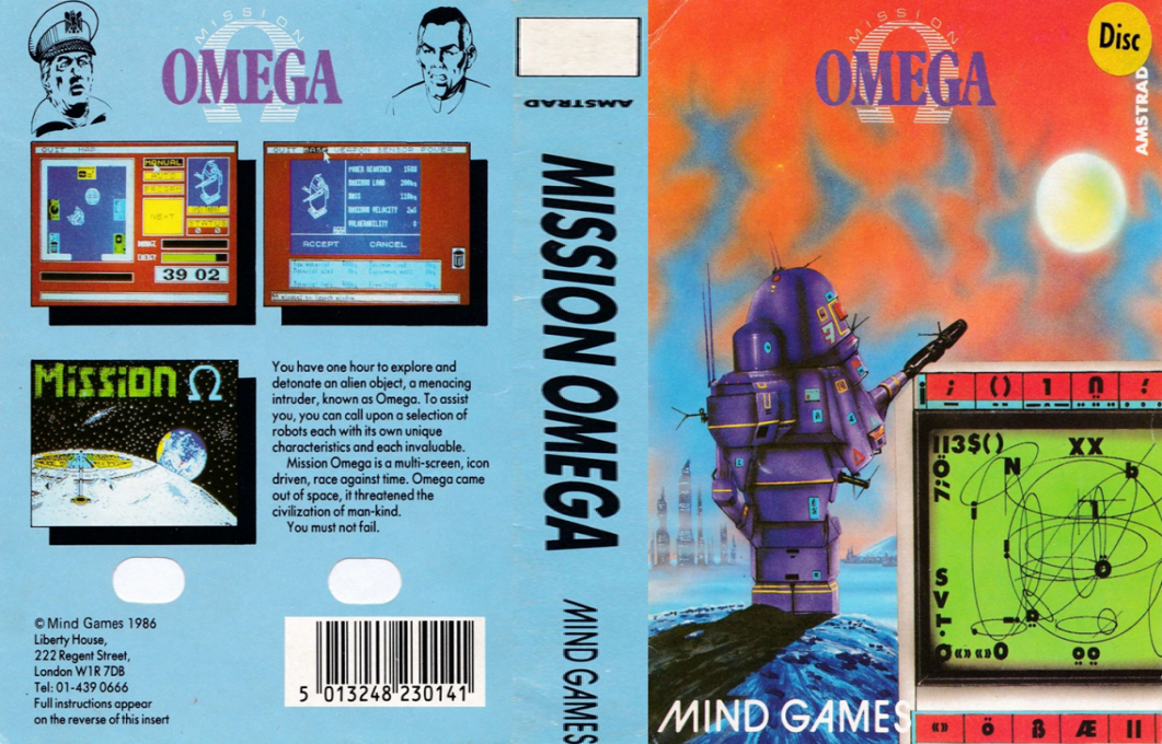 Mission Omega — box-texture (EU)