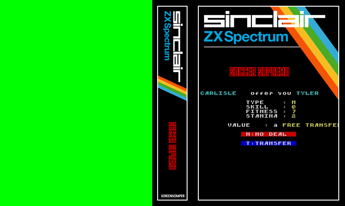 Soccer Supremo — box-texture (SS)