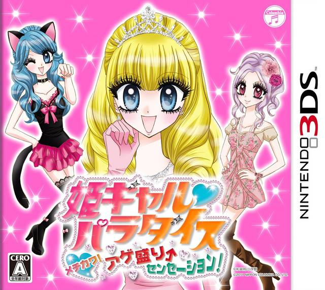 Hime Girl Paradise - Mechikawa! Agemori Sensation! box art