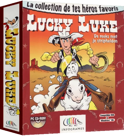 Lucky Luke — box-3D (EU)