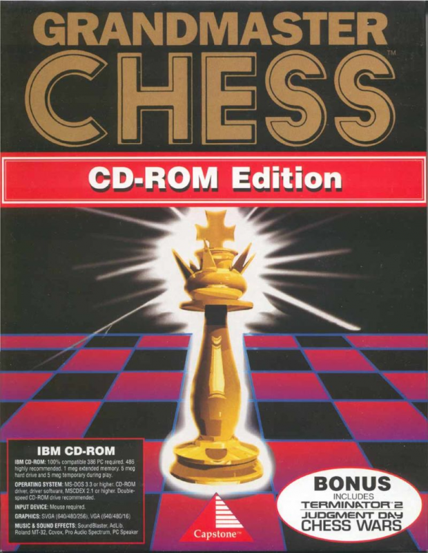 Grandmaster Chess box art
