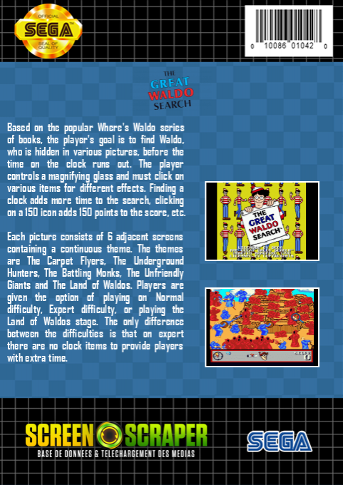 Great Waldo Search, The — box-2D-back (SS)