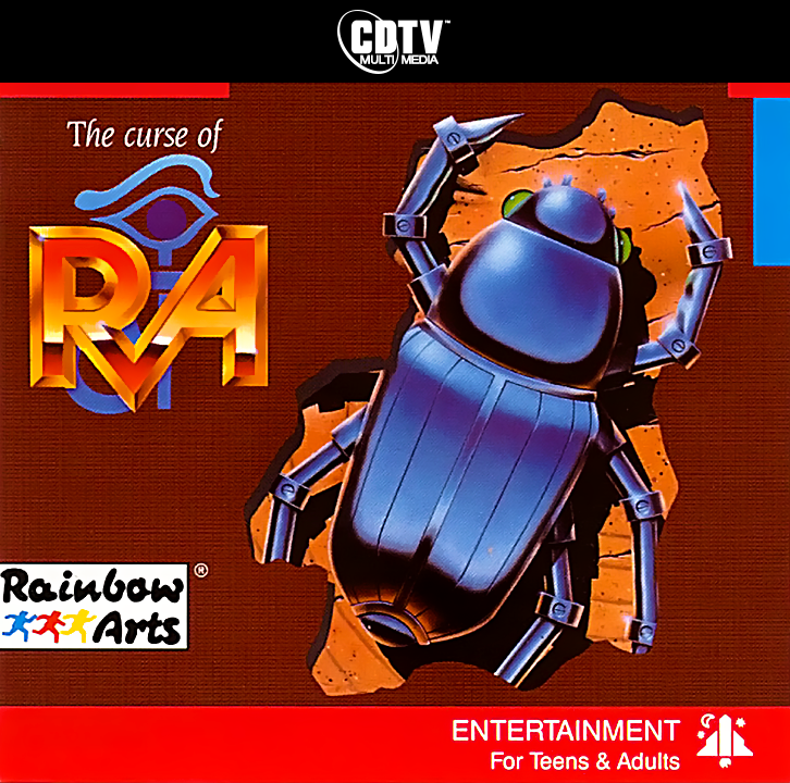 Curse of Ra, The box art