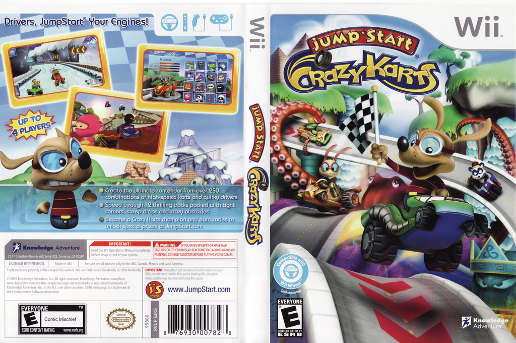 JumpStart Crazy Karts — box-texture (US)