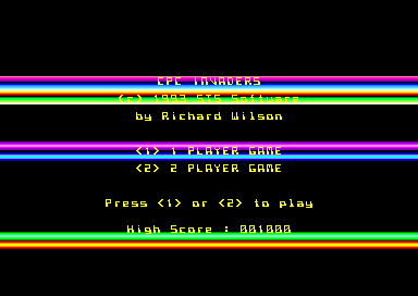 CPC Invaders — sstitle (EU)