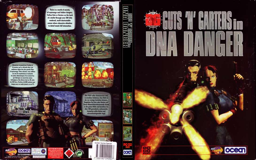 Guts 'n' Garters In Dna Danger — box-texture (EU)
