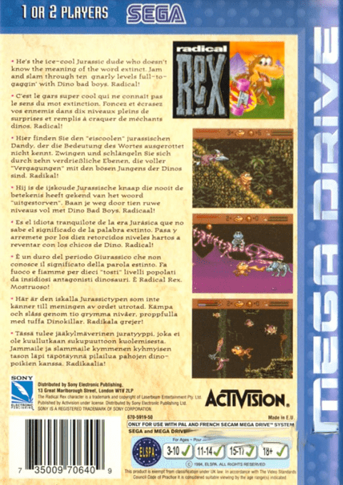 Radical Rex — box-2D-back (EU)