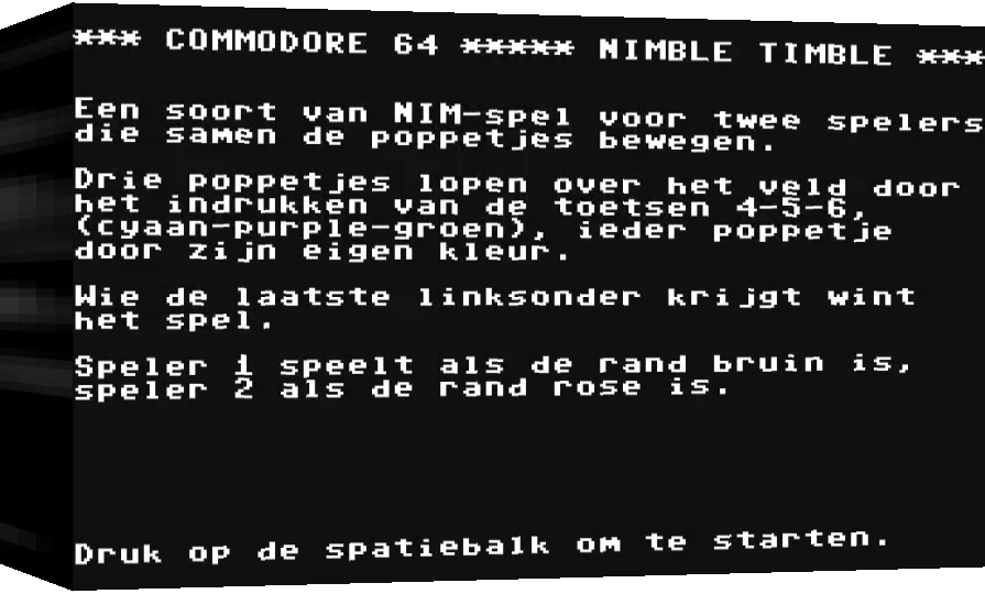 Nimble Timble — box-3D (WOR)