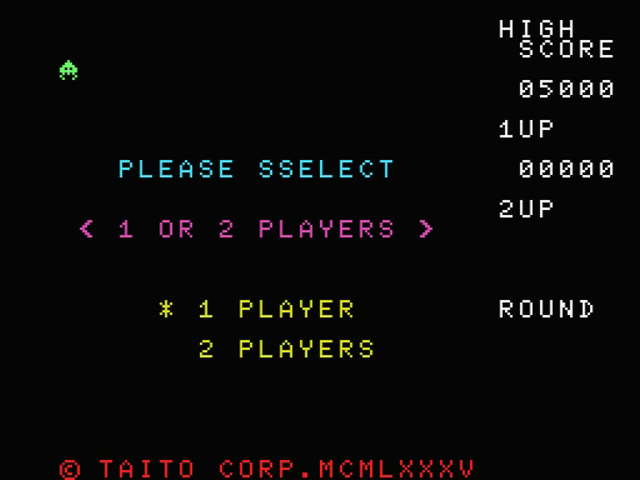 Space Invaders — sstitle (JP)