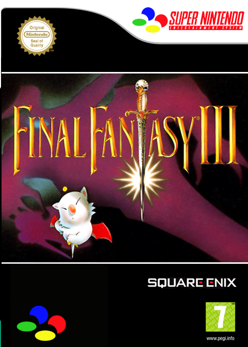 Final Fantasy 3 — box-2D (EU)