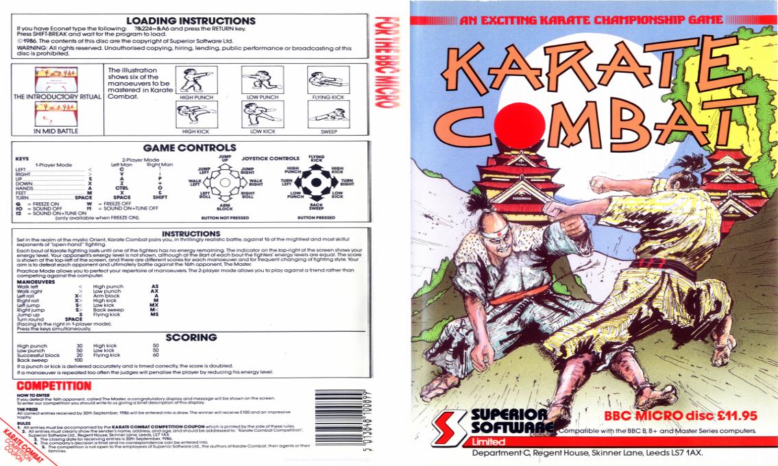 Karate Combat — box-texture (EU)