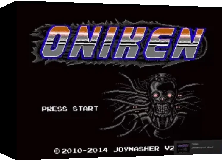 Oniken — box-3D (WOR)