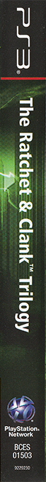 Ratchet & Clank Collection — box-2D-side (DE)