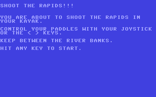 Shoot the Rapids — sstitle (WOR)