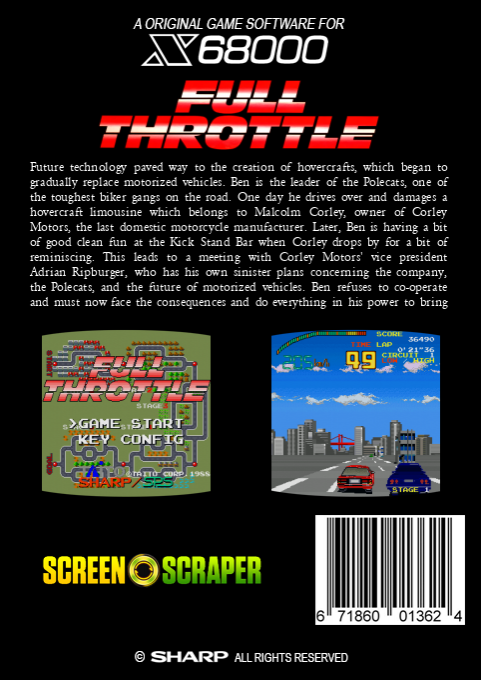 Full Throttle — box-2D-back (SS)