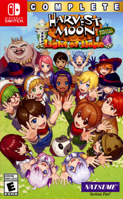 Harvest Moon - Light of Hope box art