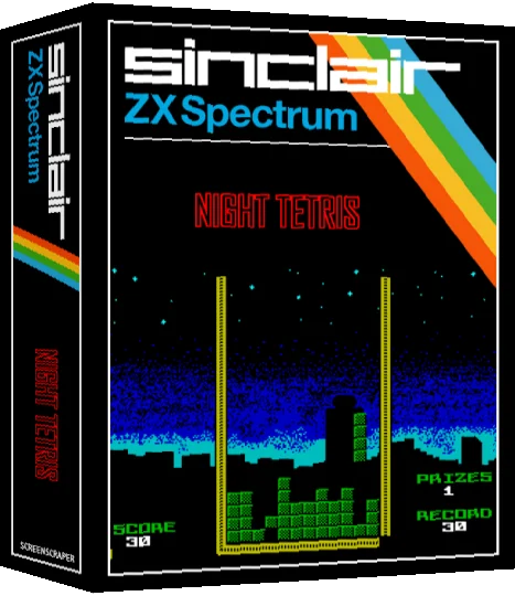 Night Tetris — box-3D (SS)