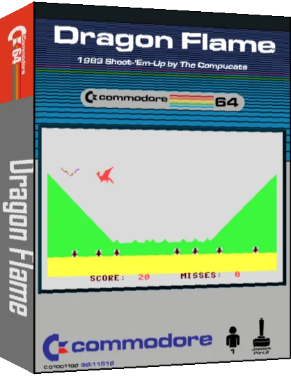 Dragon Flame — box-3D (CUS)