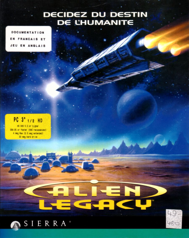 Alien Legacy — box-2D (FR)