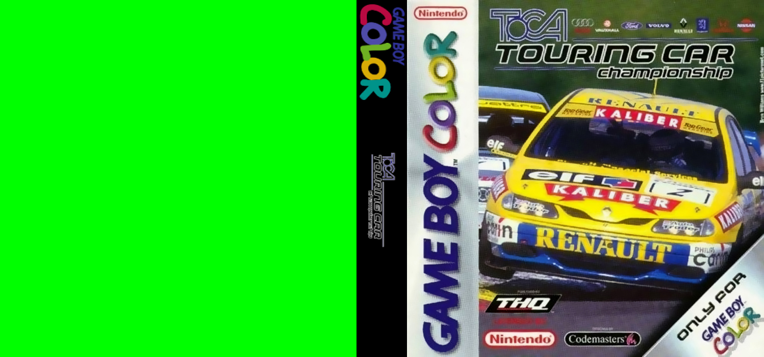 TOCA Touring Car Championship — box-texture (EU)