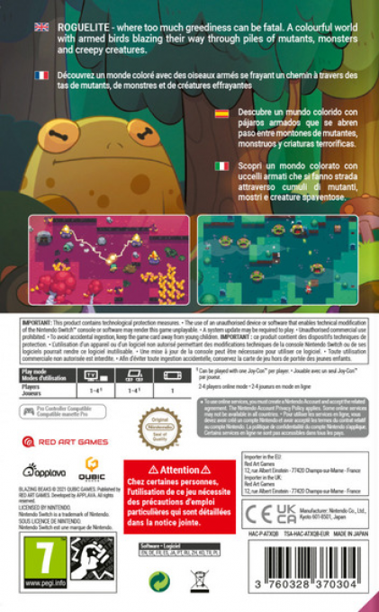 Blazing Beaks — box-2D-back (EU)